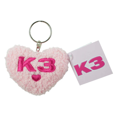 K3 sleutelhanger pluche hart
