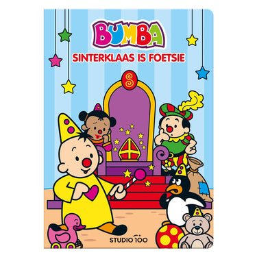 Studio 100 bumba kartonboek - sinterklaas is foetsie!