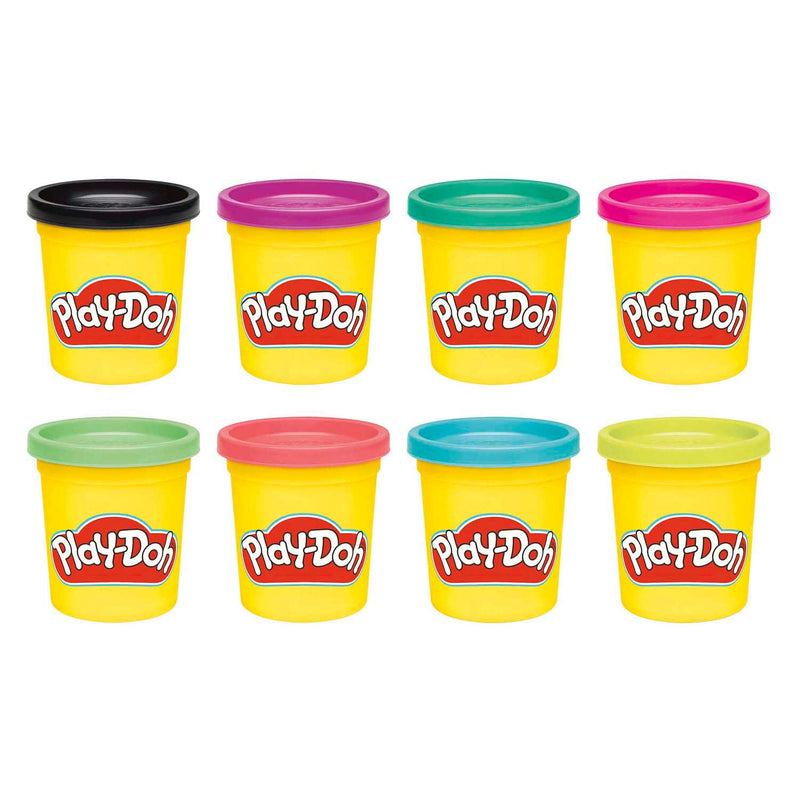 Load image into Gallery viewer, Play-doh vibrant - 8 kleipotjes
