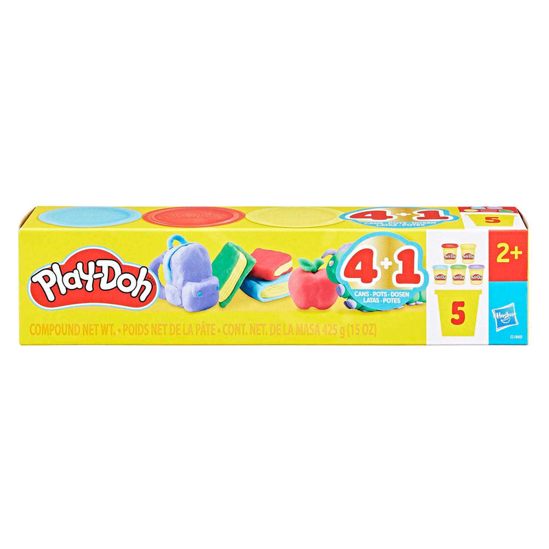 Load image into Gallery viewer, Play-doh back to school - 5 kleipotjes
