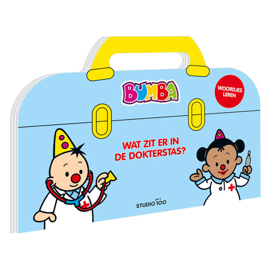 Studio 100 bumba vormkartonboek - wat zit er in de dokterskoffer?