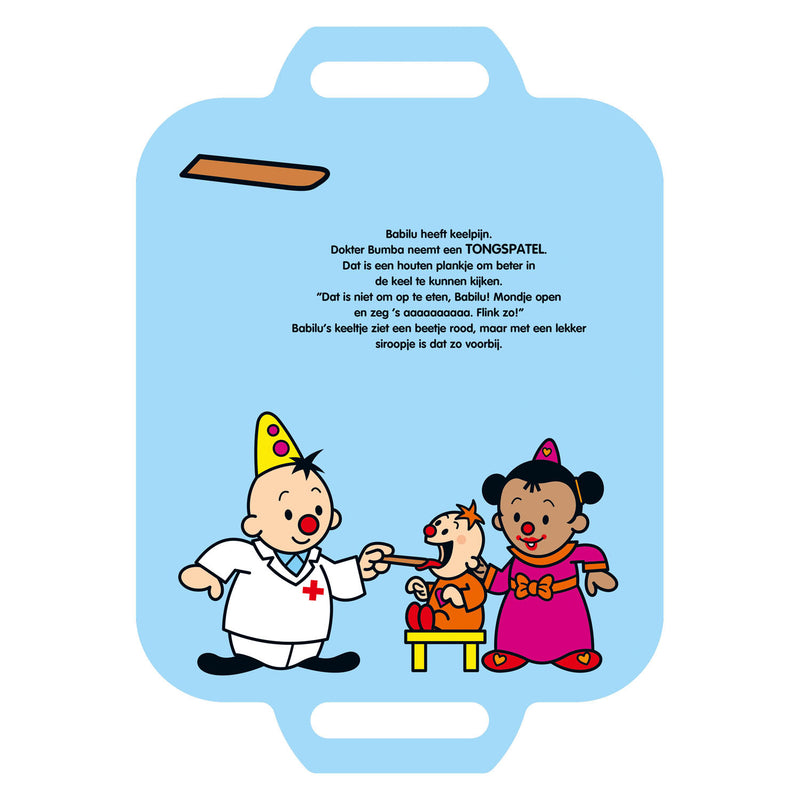 Load image into Gallery viewer, Studio 100 bumba vormkartonboek - wat zit er in de dokterskoffer?
