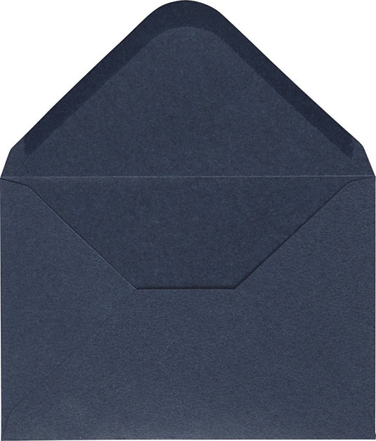 Happy moments enveloppen 11,5 x 16 cm 10 stuks 110 gr blauw