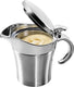 Westmark thermo-saucière met deskel, sauskom, inhoud: 0,5l, roestvrij staal kunststof, zilver, 62242260