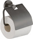 Plieger vigo closetrolhouder - toiletrolhouder met klep – 10 jaar garantie – geborsteld gunmetal