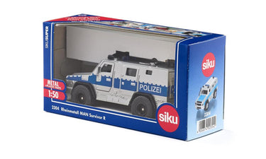 Siku 2304 rheinmetall man survivor r polizei 1:50 175x87x59mm politie