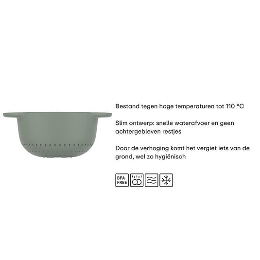 Mepal vergiet chef it ø16,3cm - nordic sage