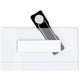 Naambadge viking magnetisch 42 x 76 mm transparant