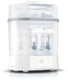 Chicco sterilnatural 3-in-1 sterilisator - steriliseert in 5 minuten met stoom | tot 6 flessen | 0m+