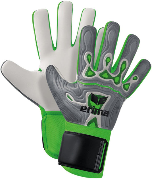 Erima flex-ray new talent keepershandschoenen - grijs groen | maat: 10
