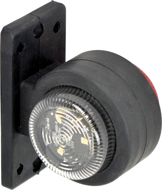 Carpoint breedtelicht 10-30 volt led 72 mm links rood wit