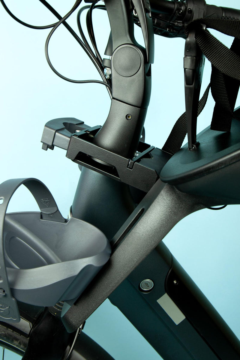 Load image into Gallery viewer, Qibbel stuurpenadapter ahead voorzitje 1⅛ zwart
