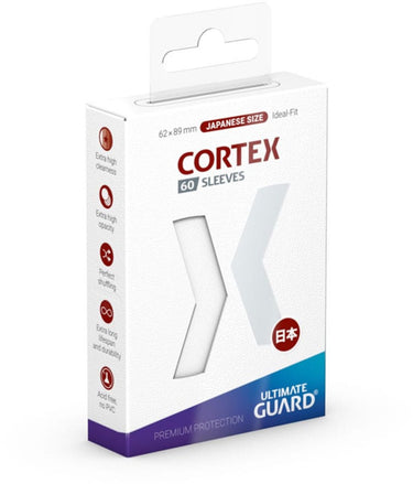Ultimate guard cortex sleeves japanese size (60) - white