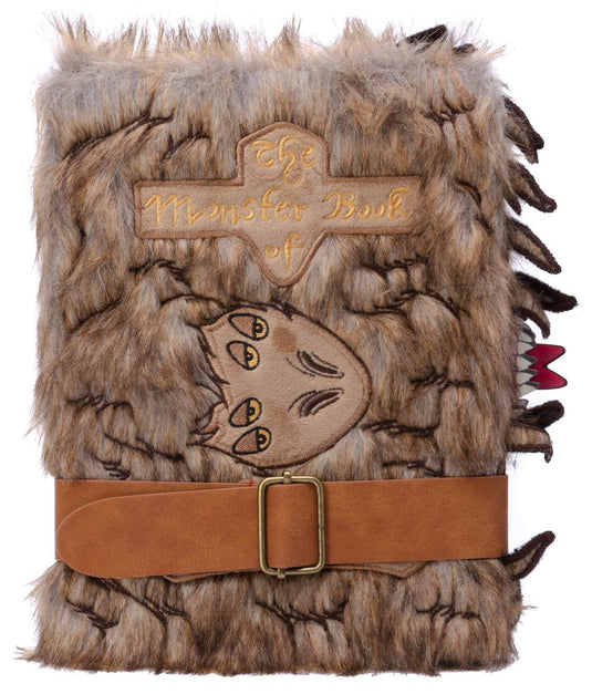 Harry potter: monster book of monsters plush journal