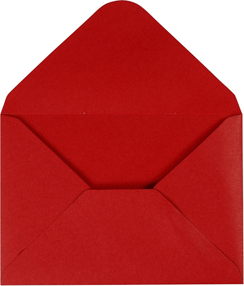 Load image into Gallery viewer, Happy moments enveloppen 11,5 x 16 cm 10 stuks 110 gr rood
