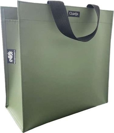 Clarijs shoppertas pvc 23l matt olijf