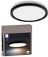 Philips hue aurelle paneellamp – warm- tot koelwit licht – zwart – rond