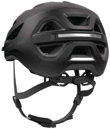 Abus fietshelm urban-i 4.0 lr velvet black l - 57-61 cm - zwart - geschikt voor gebruik op elektrische fietsen - stadsfietsen - 280 g