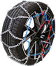 Carpoint sneeuwkettingen rvx-225 – 16 mm – set van 2 – kruisspoor – eenvoudige montage – inclusief opbergtas