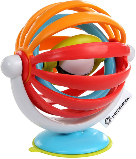 Baby einstein baby rammelaar zuignap sticky spinner - - vanaf 3 maanden