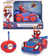 Dickie jada toys - rc spiderman spidey web crawler - bestuurbare auto