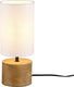 Rl live your light reality woody - tafellamp - bruin;wit