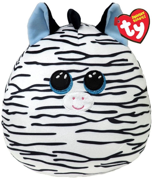 Ty squish a boo xander zebra, 31cm