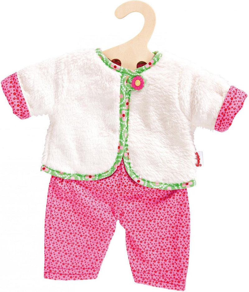 Load image into Gallery viewer, Heless poppen jas omkeerbaar met broek, 28-35 cm
