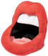 Coockoo knuffelspeeltje happy hangry 17x18x18cm rood