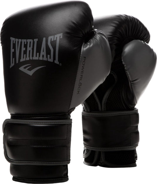 Everlast bokshandschoenen - powerlock 2 - 16 oz - zwart