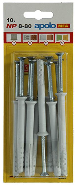 Load image into Gallery viewer, Celo 1015395 - 10 nylon nagelpluggen np 502664 8x80mm | 5 stuks
