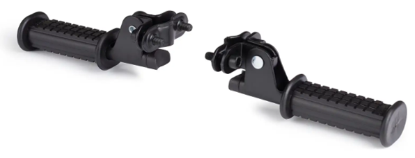 Load image into Gallery viewer, Busch muller voetsteunset bobike 1110s - achtervork - zwart
