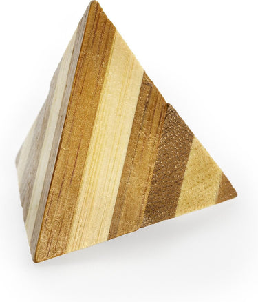 Eureka 3d bamboo breinpuzzel pyramid *
