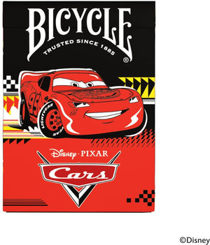 Bicycle ® disney cars - premium speelkaarten - poker - collectible
