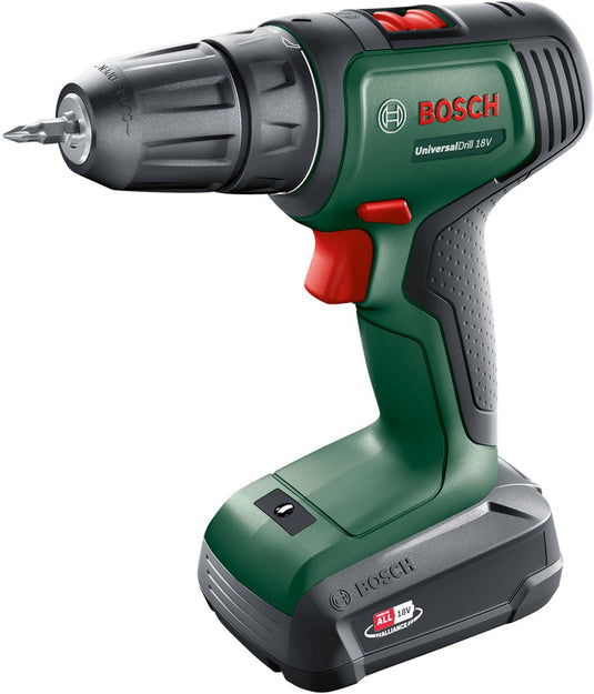 Bosch set met boor en accessoires universaldrill 18 power 4all 18 v 40 nm