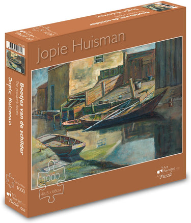 Jopie huisman puzzel bootjes van de schilder -