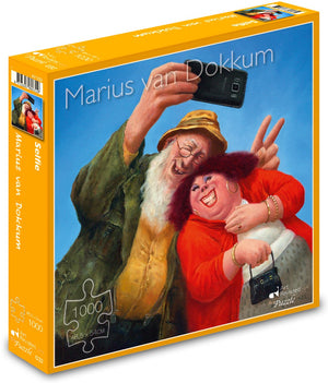Marius van dokkum puzzel selfie -