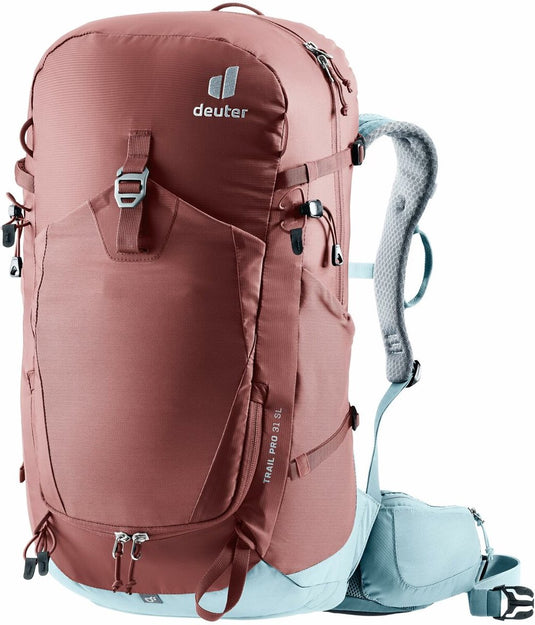 Merkloos sans marque wandelrugzak deuter trail pro bruin 31 l