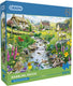 Gibsons legpuzzel babbling brook 500xl stukjes karton puzzel.