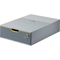 Durable ladebox varicolor 1 a4 grijs