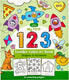 Ooly - kleurboek voor kleuters - 123 vormen getallen