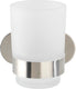 Wenko turbo-loc® tandenborstelbeker orea uno rvs mat - tandenborstelhouder - bevestigen zonder boren - zelfklevend - 10 jaar garantie