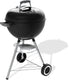 Weber original kettle - ø 47 cm grillrooster - houtskoolbarbecue - zwart - asopvangschaal - 2 duurzame, weerbestendige wielen - one-touch reinigingssysteem - dekselthermometer - 2 gereedschapshaken - kras- en roestbestendig