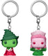 Funko wicked pop! vinyl keychain 2-pack g e (ombre) 4 cm keyrings