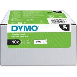 Dymo label tape 41913 glanzend wit