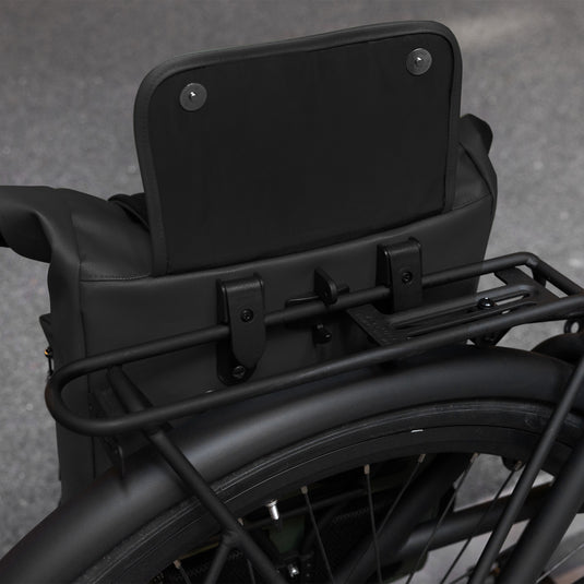 Urbanproof urban proof single rolltop tas 20l zwart recycled