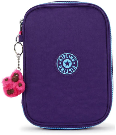 Kipling 100 pens etui paars man