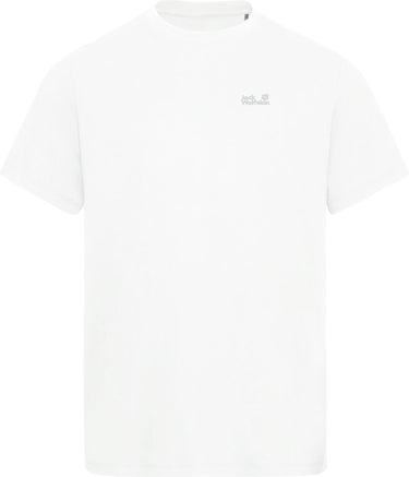 Jack wolfskin essential t m heren outdoorshirt-stark white