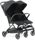 Deryan rolo x2 duo buggy - 2 persoons - compact lichtgewicht - zwart