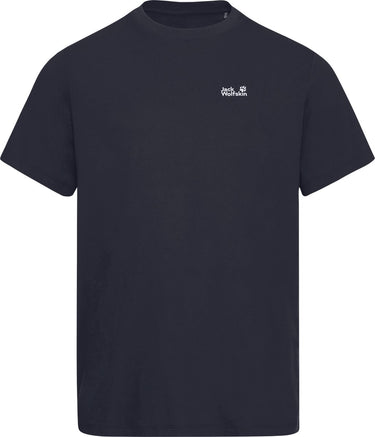 Jack wolfskin essential t m heren outdoorshirt-dark navy